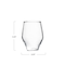 Hello Honey® 3.25" Clear Round Drinking Glasses, 6ct.